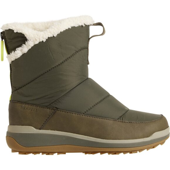 NEW Merrell Snowcreek Sport Mid Zip Polar Snow Boots Waterproof Insulated 1125 s - Picture 1 of 6